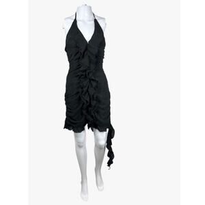 ASTR LABEL CORSET Black Evening Party Dress XL NWT Elegant Fitted Style